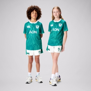 JUNIOR UNISEX IRELAND HOME PRO JERSEY GREEN/WHITE - AGE 12