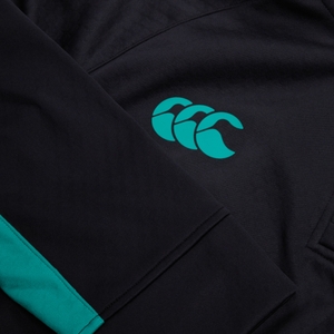 CANTERBURY IRE 1/4 ZIP TRAINING TOP AM BLACK/GREEN