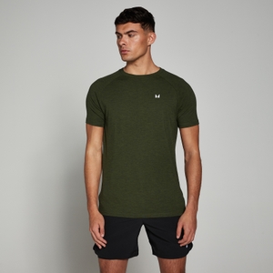 MP Performance Мъжка тениска с къс ръкав - армейскозелено меланж