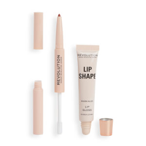 Revolution Beauty Lip Shape Kit Warm Nude