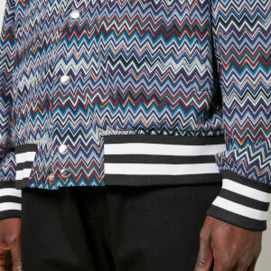 Missoni Jacquard Cotton-Blend Bomber Jacket - IT 48/M | Coggles
