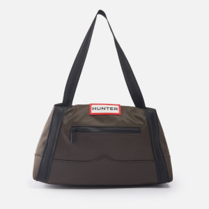 HUNT☆Nylon Mini Topclip Tote - Black Hunter Women's Nylon Top Clip Tote Shoulder Bag Medium Black