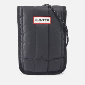 HUNT☆Intrepid Puffer Essential Phone Pouch - Black Hunter Intrepid Puffer Essential Nylon Phone Bag