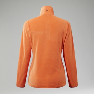 Women's Prism 2.0 Micro Half Zip Polartec Fleece Orange