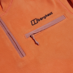 Women's Prism 2.0 Micro Half Zip Polartec Fleece Orange