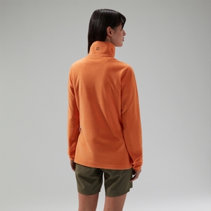 Women's Prism 2.0 Micro Half Zip Polartec Fleece Orange