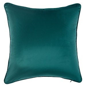 Plain Velvet Cushion - Emerald - 43x43cm
