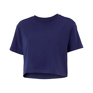 Women's Crop Tee Navy - S