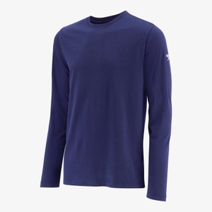 Unisex Long Sleeve Tee Navy - M