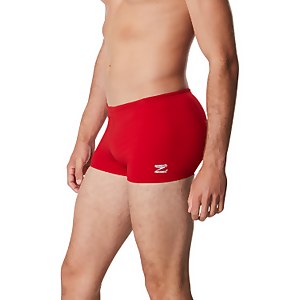 Men's Solid Square Leg Red