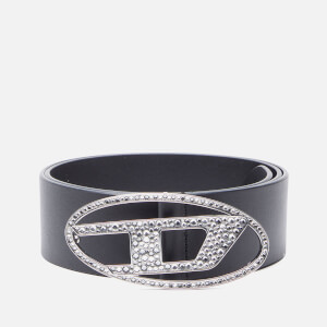 Diesel Women's B-1DR 50 Strass Belt - Black