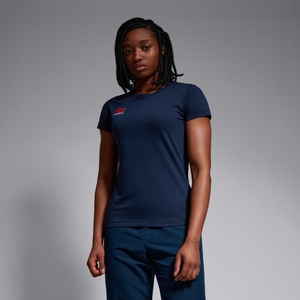 CANTERBURY SMALL LOGO COTTON TEE W AF NAVY - 8