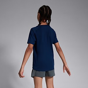 Junior Unisex Superlight Short Sleeve Tee Blue