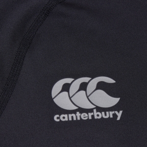 CANTERBURY SMALL LOGO SUPERLIGHT TEE AM BLACK