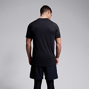 Mens Small Logo Superlight Tee Black