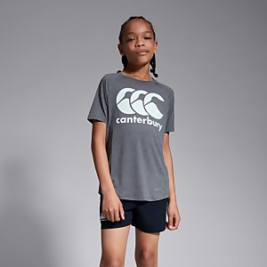 CANTERBURY SUPERLIGHT SS TEE K JU GREY