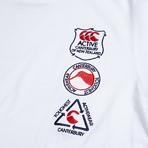 Junior Unisex Seasonal Cotton Tee White