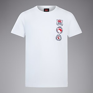 Junior Unisex Seasonal Cotton Tee White