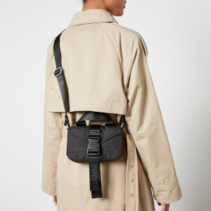 Ganni Recycled Tech Shell Mini Satchel | Coggles