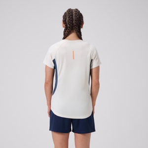 Womens Vapodri Graphic Superlight Tee Grey