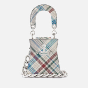 Vivienne Westwood Kelly Tartan Saffiano Small Handbag Coggles