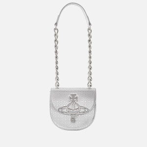 Vivienne Westwood Sofia Orb Embossed Saddle Bag