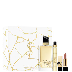 Yves Saint Laurent Libre Eau de Parfum 90ml Trial Size and Mini Rouge Pur Couture Set LOOKFANTASTIC