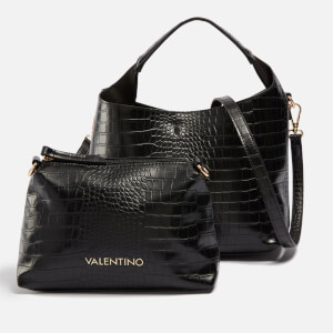 Valentino Wool Shopping Bag - Nero