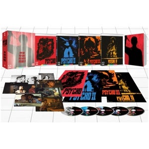The Psycho Collection Blu-ray cover, Arrow