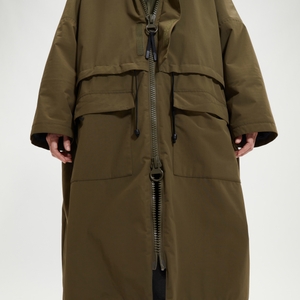 Poncho Therma intérieur polaire Adulte Vert/Noir