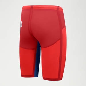 Men's Fastskin LZR Pure Valor 2.0 High Waisted Jammer Red/Blue