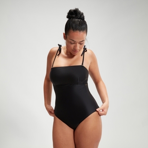 Women's Shaping Bandeau One Piece Black