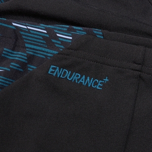 Endurance+ Max Splice-Aquashorts für Herren Schwarz/Türkis