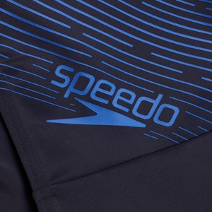 Medley Logo-Schwimmhose für Herren Marineblau/Blau