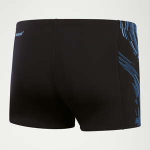 Men's Tech Panel Aquashort Black/Blue