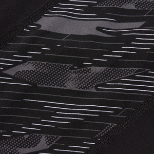 HyperBoom-Schwimmhose mit Einsätzen für Herren Schwarz/Grau