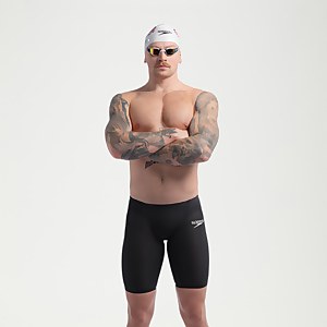 Fastskin LZR Pure Valor 2.0 Hochtaillierte Schwimmhose für Herren Schwarz