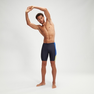 Tauchschwimmhose für Herren Marineblau/Blau