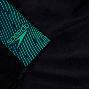 Boxer de bain Garçon Dive noir/vert