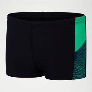 Boys Dive Aquashort Black/Green - 11-12