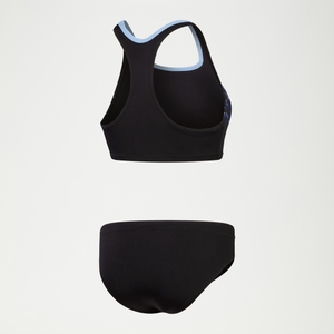 Women's Placement Bikini Black/Blue