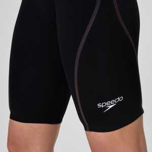 Fastskin LZR Pure Intent 2.0 Kneeskin-Schwimmanzug mit offenem Rücken für Damen Schwarz/Schillernd
