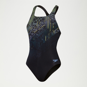 Maillot de bain Femme Imprimé numérique Medalist noir