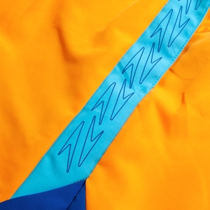 HyperBoom Splice-Schwimmshorts 40 cm für Herren Orange/Blau