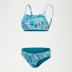 Bikini Femme imprimé à bretelles réglables