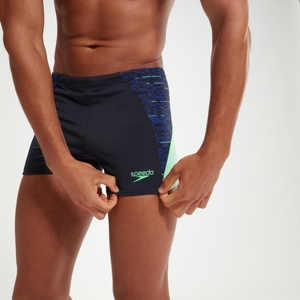 Endurance+ Max Splice-Aquashorts für Herren Marineblau/Grün
