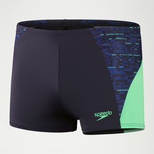Endurance+ Max Splice-Aquashorts für Herren Marineblau/Grün