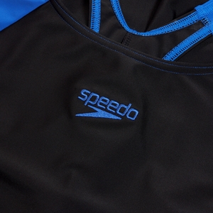 Maillot de bain Femme Hyperboom Racerback noir/bleu