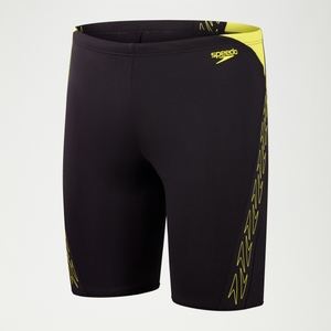 HyperBoom Aufsatz Splice-Schwimmhose für Herren Schwarz/Gelb