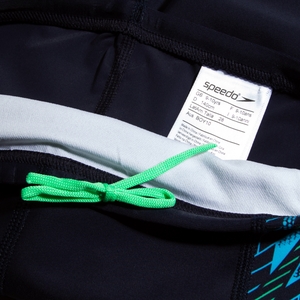 HyperBoom-Schwimmhose mit Einsätzen für Jungen Blau/Violett